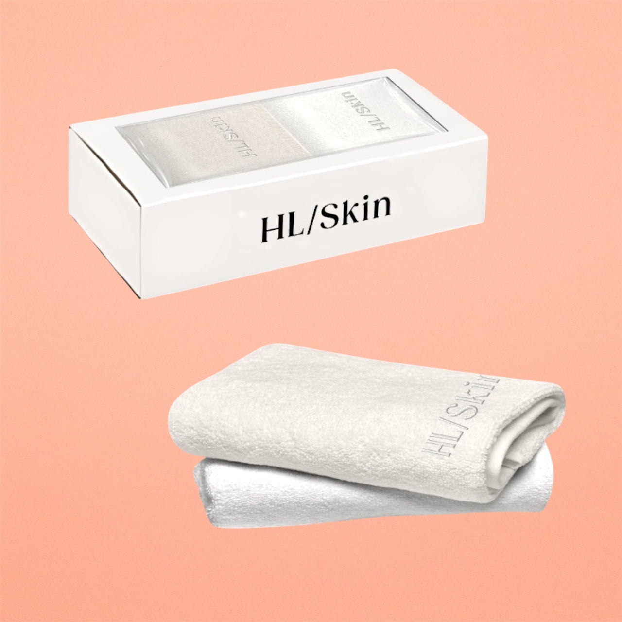 Lot de 2 serviettes visage