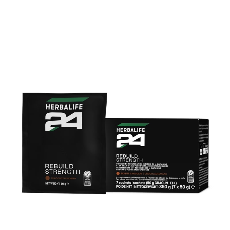 H24 Rebuild Strength Sachets Chocolat 350 g (7 x 50 g)